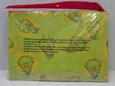 Grinch Holiday Vinyl Tablecloth Christmas Office Party Fun Green Dr Seuss New