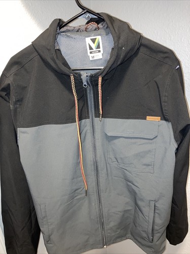 Mens Hooded Windwear Windbreaker Jacket 