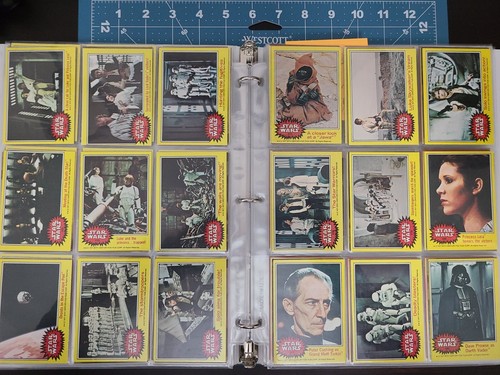 1977 Star Wars Series 2 Red & 3 Yellow Card Set. Missing #128 otherwise complete - Picture 5 of 5
