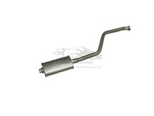Vorschalldämpfer (Kat-Anschluß = kurz, gerade) für Citroen Xsara 1717F4