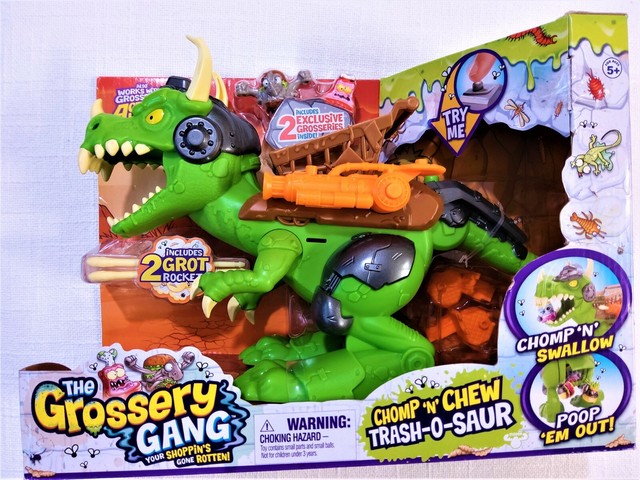 grossery gang chomp and chew dinosaur