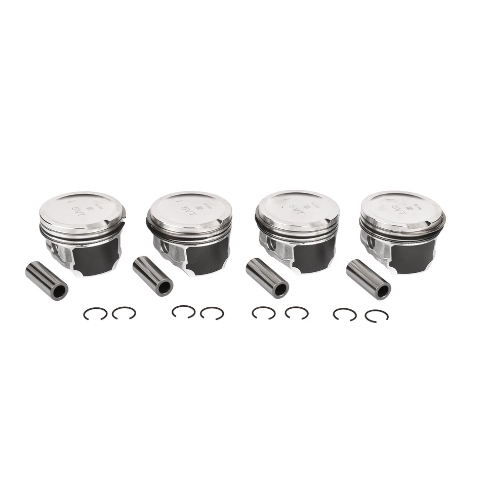 4Pcs Pistons STD Set for VW Golf Bora Passat  Audi A4 TT Quattro 1.8T 06B107065N - Image 4 of 4