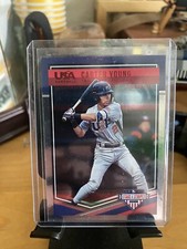 2018 Panini USA Baseball Stars & Stripes Carter Young #33 /250