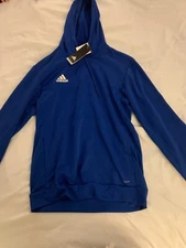 ADIDAS Performance Hoodie Mens Football Blue