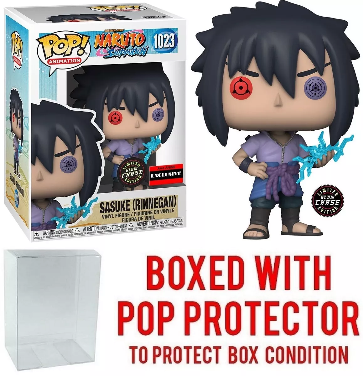 Funko pop ! Sasuke Rinnegan AAA ANIME EXCLUSIVE (CHASE) – Funk-o-toy