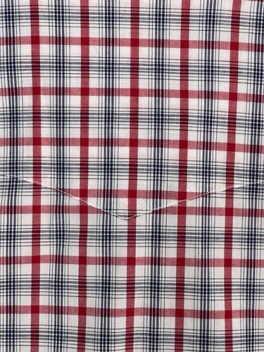 Wrangler Camicia Uomo Taglia XXL Rossa a Quadri con Bottoni, Western Pearl Snap - Foto 12 di 13