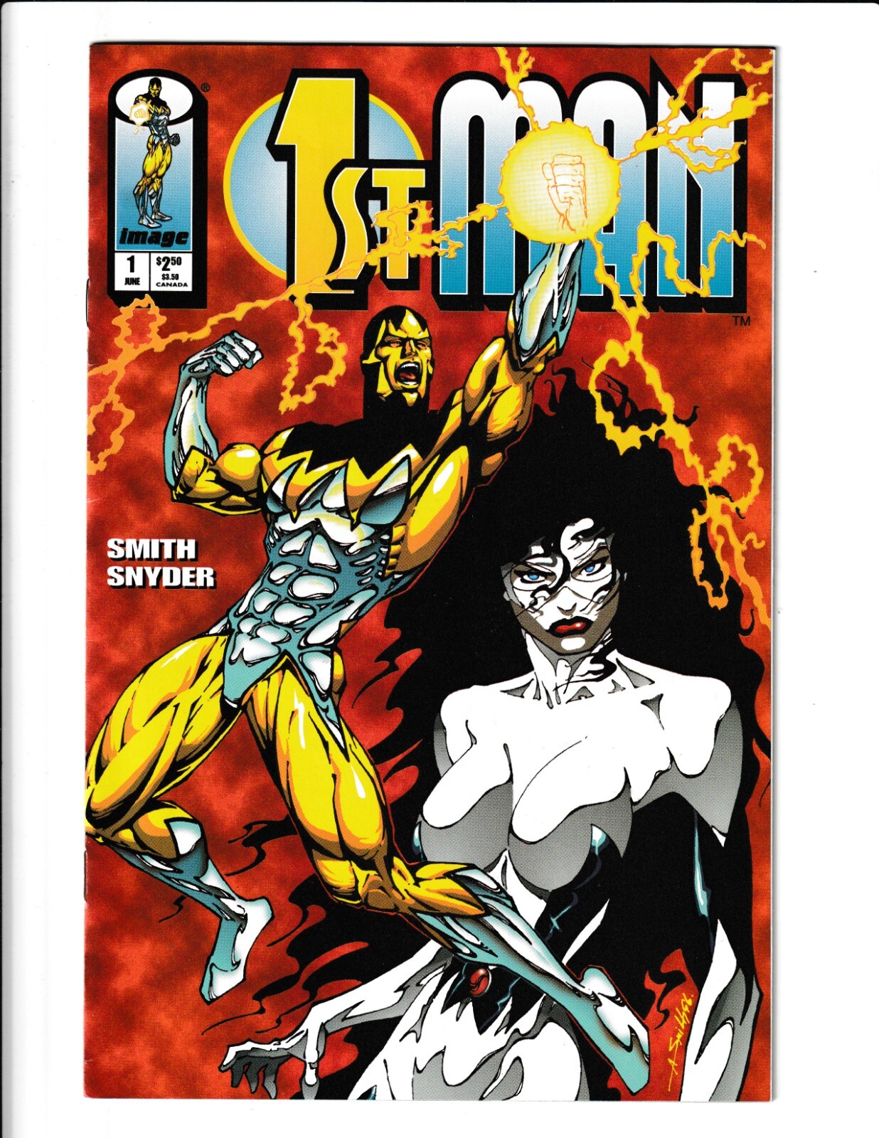 1st Man #1 Andy Smith Robert Snyder Image Comics 1997 | eBay