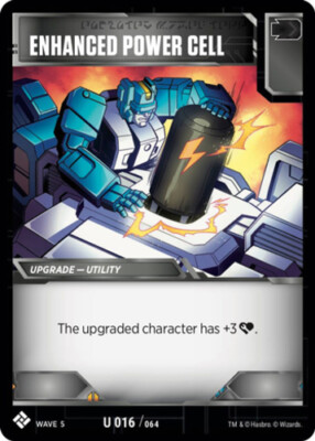 Transformers TCG: Enhanced Power Cell [Mint/NM] from set Titan Masters Attack Au