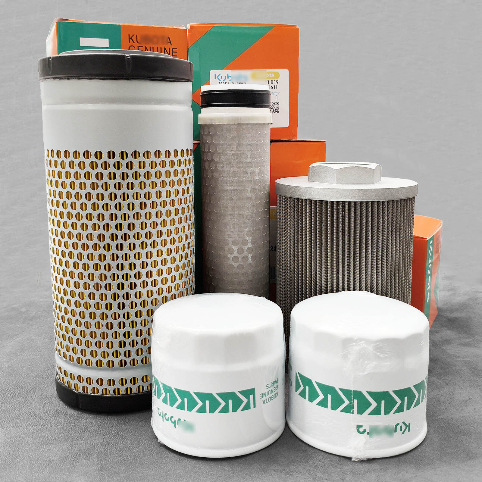 New Maintenance Filter Kit for Kubota KX040-4 Mini Excavator