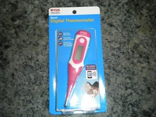 2 CVS Health Basal Digital Thermometers New  Sealed Free US Shipping