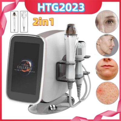 2in1 RF Fraktionale Maschine Tragbare Cold Mark Akne Narbe Entfernung Hautpflege