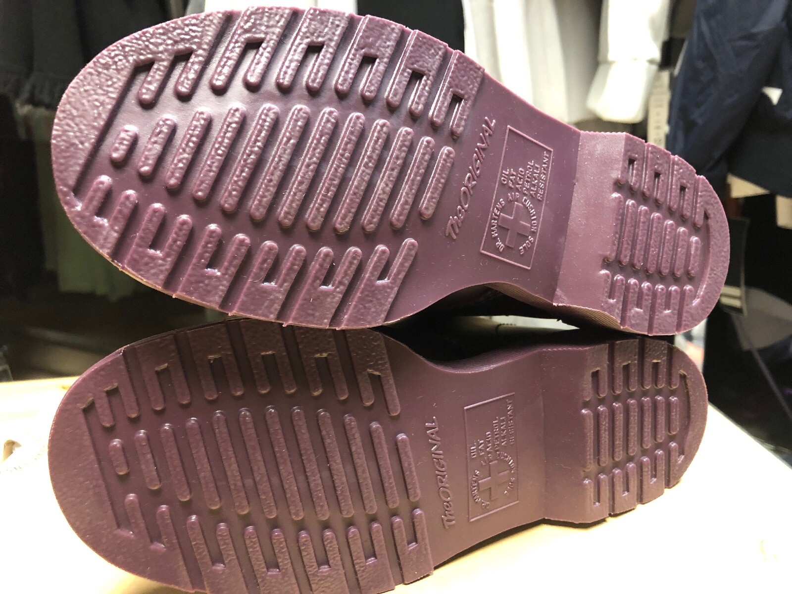 Dr Martens 1640 MONO Mens Boots 71477 Purple Size (M4) (W5) New With Box |  eBay