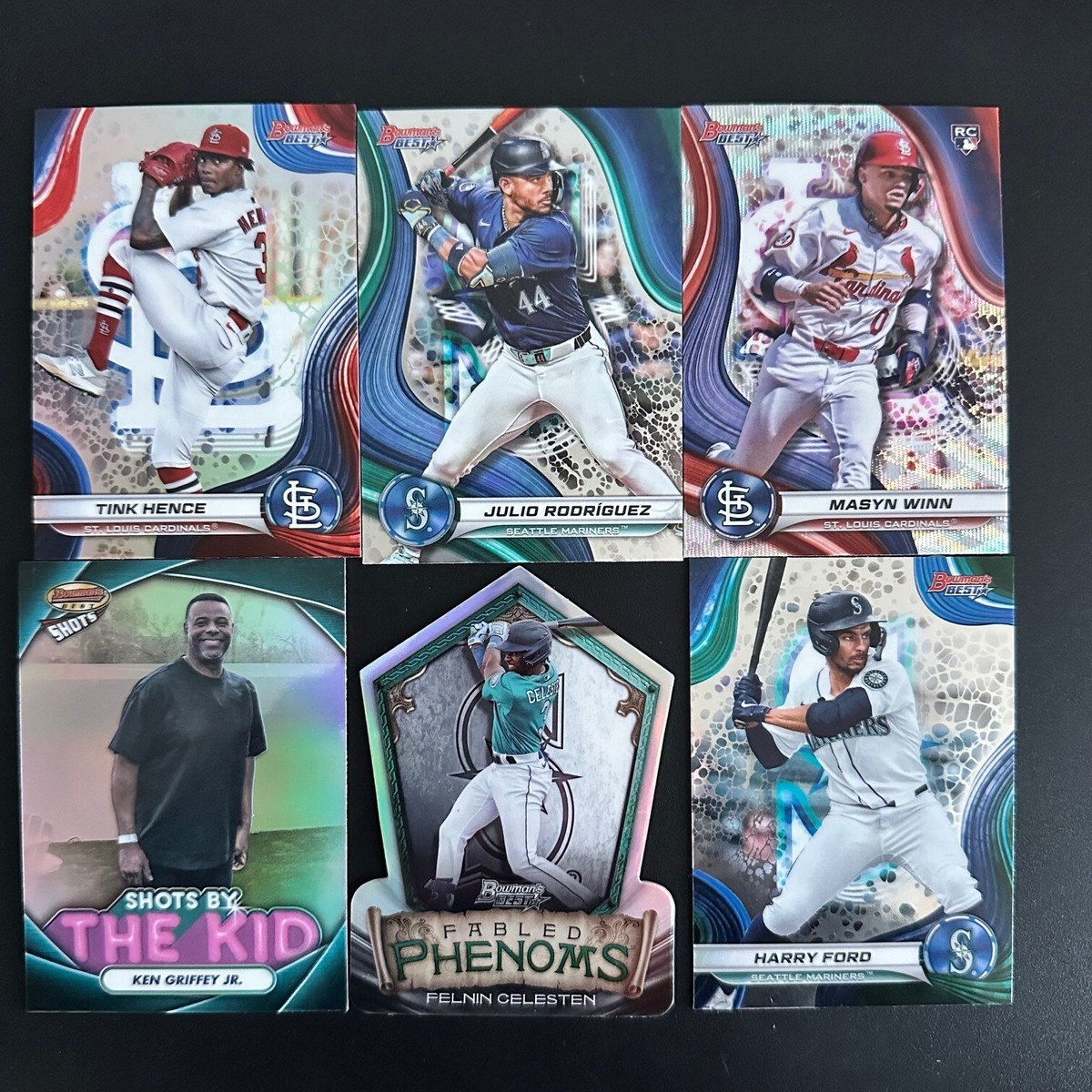 プロ野球カード　Bowman 柳　最高 2024 Bowman's Best Baseball Prospect Rookie Parallel & Insert