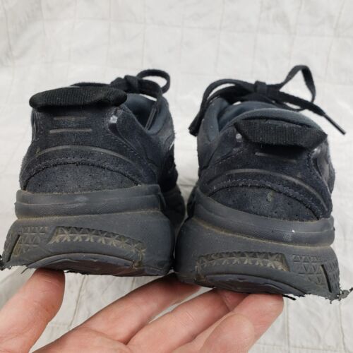 Hoka One One Women's Sz 7 Clifton L 1122571 BBLC Shoes Black Suede Sneaker FLAWS - Picture 8 of 16