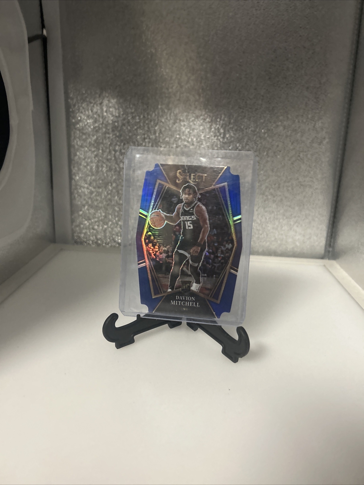 Davion Mitchell 2021-22 Panini Select Blue /249 Premier Die Cut Rookie RC #118