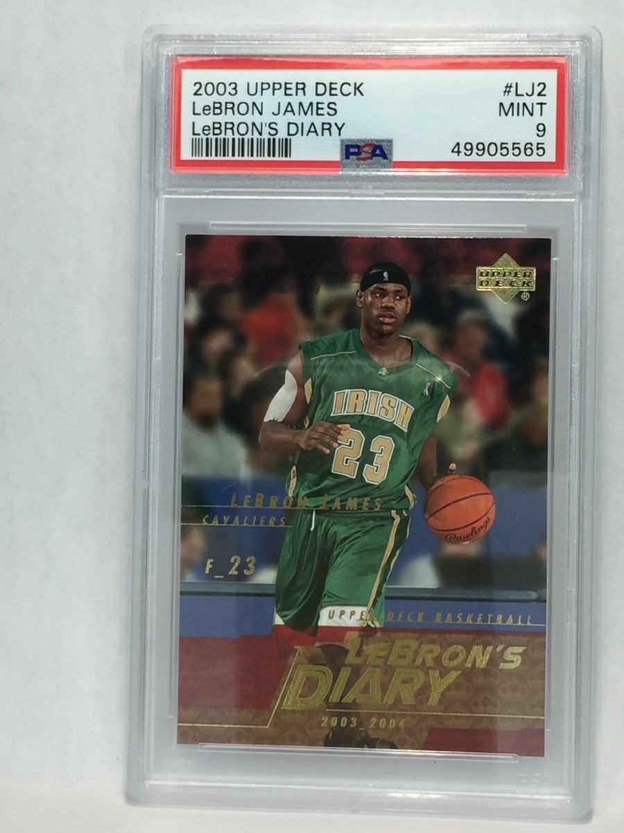 NBAカード レブロンジェームズ 2003トップス ルーキー PSA9 NBAカード レブロンジェームズ 2003トップス ルーキー PSA9 2003