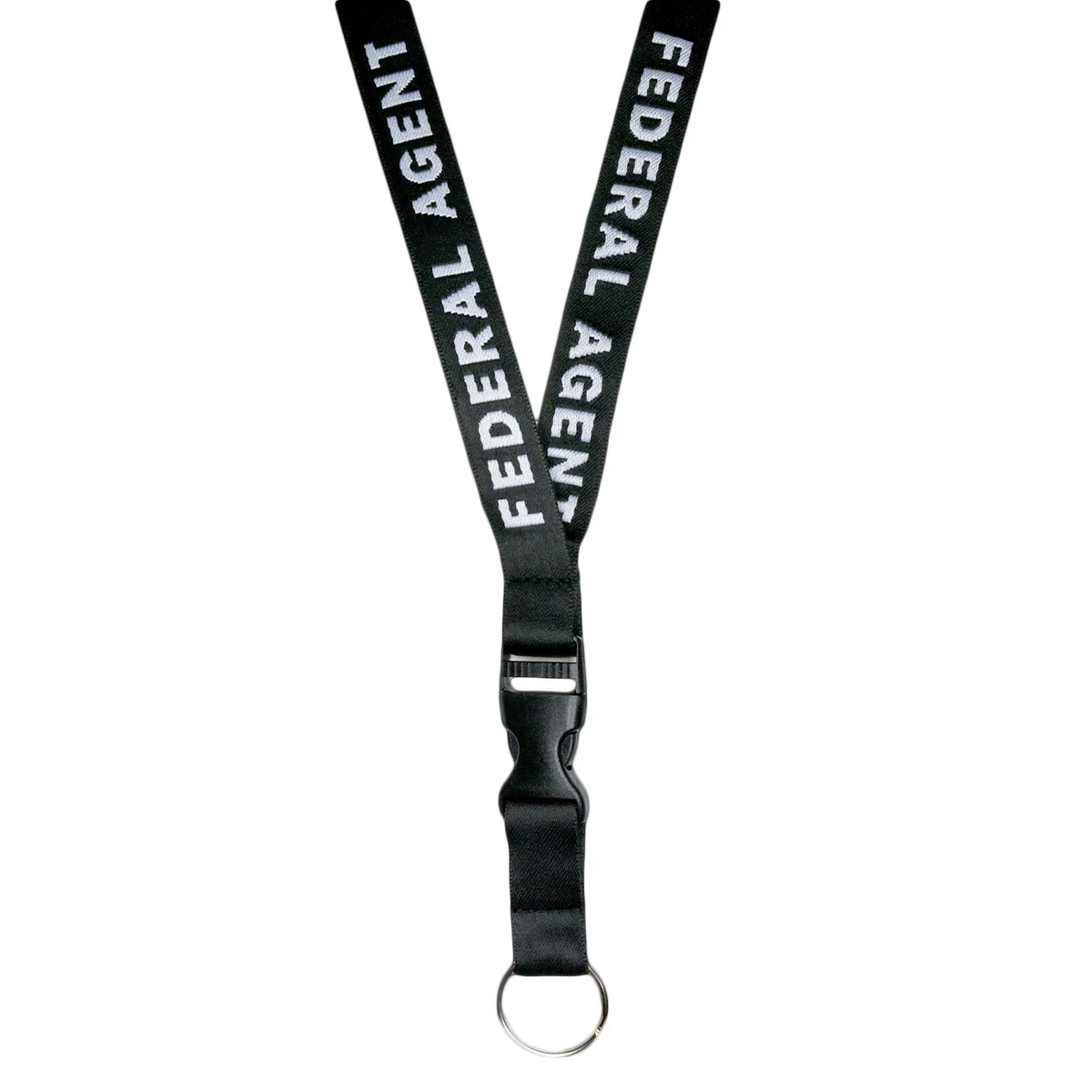 Federal Agent Lanyard ID Badge Card Holder Police FBI ATF DEA Key Ring  Security