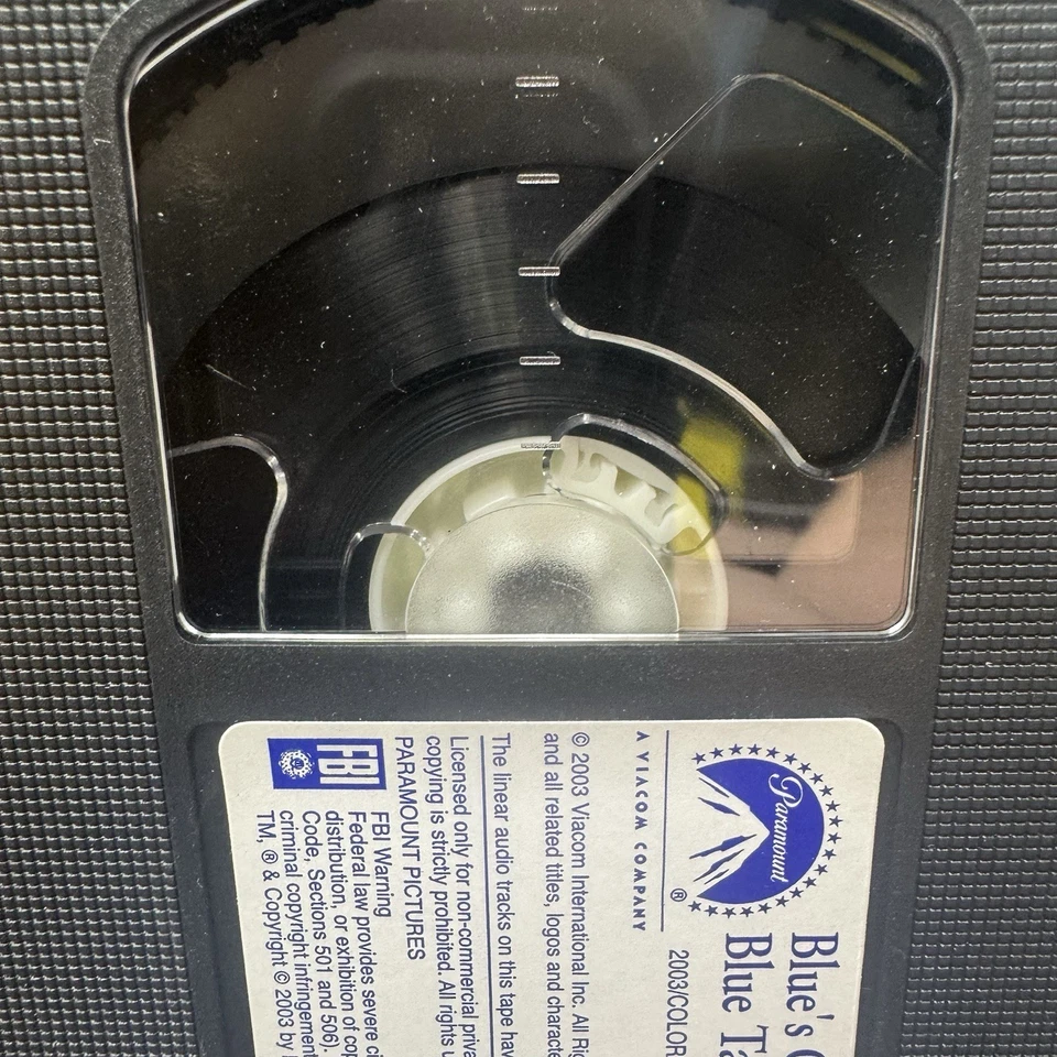 Blue's Clues VHS Lot Of 5 Vintage Children’s Educational ABC - Image 4 of 4