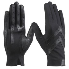 isotoner Women's Spandex Shortie Glove with Chevron Detail - A30101