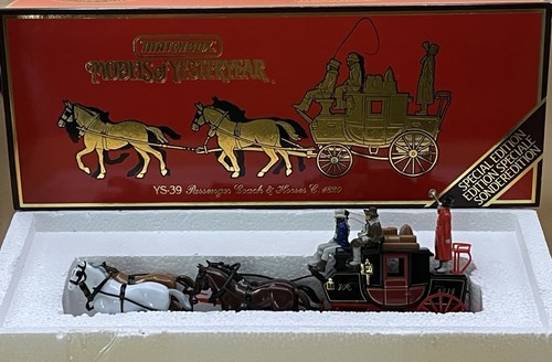 Matchbox YS39 1:43 1820 Passenger Coach & Horses - Models Of Yesteryear