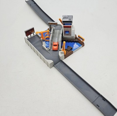 Micro Machines Hiways & Byways DRAWBRIDGE BAY + Hidden Bonus Chevrolet Corvette