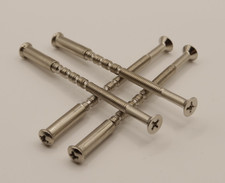 M4 Door Handle Bolt through Fixings, M4 Door Handle Fixing Screws and Sleeves