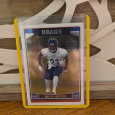 Topps 2006 Chrome Rookie Devin Hester #252 Chicago Bears Football Card. rookie card picture