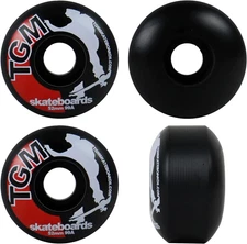 TGM Skateboard Wheels 52mm 99A Choose Color and Size - Super High Rebound for St