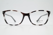 Image of Vogue VO 5378 3076 Brown White Silver Black Oval Glasses Frame New
