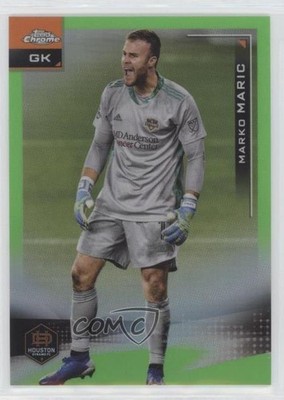 2021 Topps Chrome MLS Neon Green Refractor 87/99 Marko Maric #93 Rookie RC 03rx