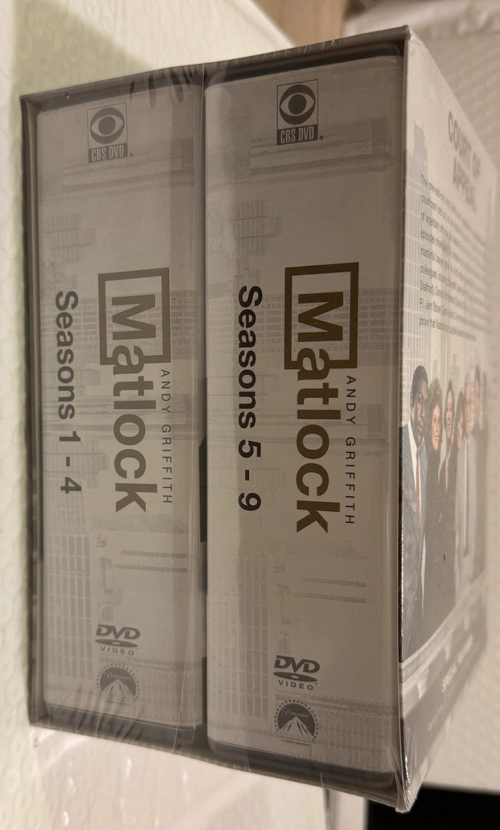 Matlock The Complete Series (DVD, 52-Disc Set, Seasons 1-9)NEW | eBay