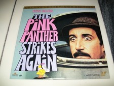 THE PINK PANTHER STRIKES AGAIN Laserdisc LD WIDESCREEN PETER SELLERS VERY FUNNY