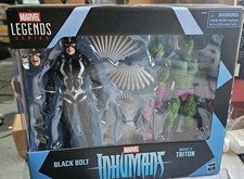Marvel Legends Series Inhumans Black Bolt & Marvel s Triton Two 6 Action...