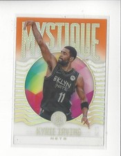 2020-21 Panini Illusions Mystique Orange #18 Kyrie Irving Nets