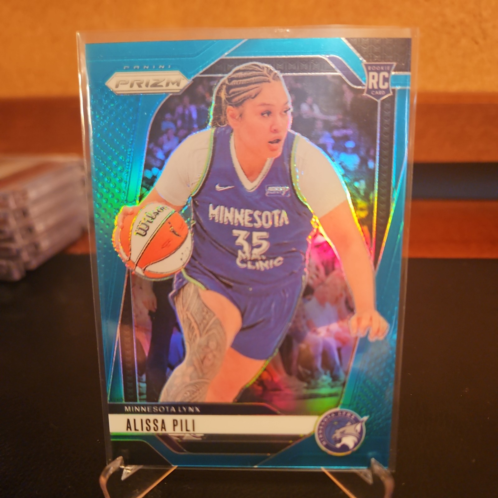 2024 Panini Prizm WNBA - Alissa Pili #83 Teal Prizm /49 (RC)