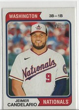 2023 Topps Heritage #391 Jeimer Candelario - NM+