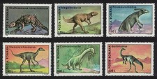 Dinosaurs Prehistoric Animals 6v Romania 1993 MNH SG#5608-5613