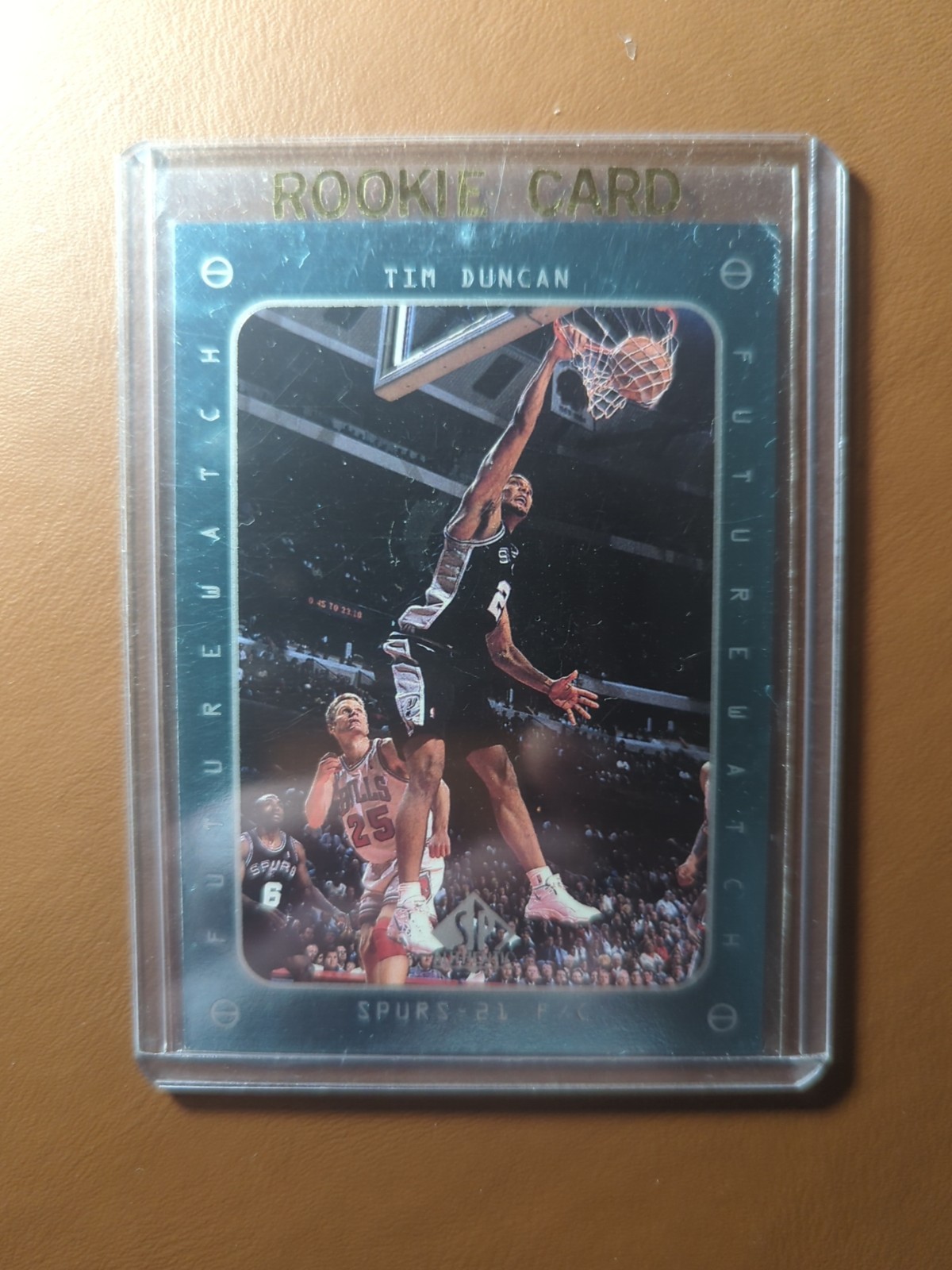 1997-98 SP Authentic - Tim Duncan #165 (RC)