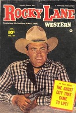 Cover of Rocky Lane Western #45