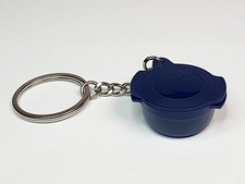 Porte-clés Boite Bleu Cuiseur Boite TUPPERWARE RARE Miniature Merveilleux