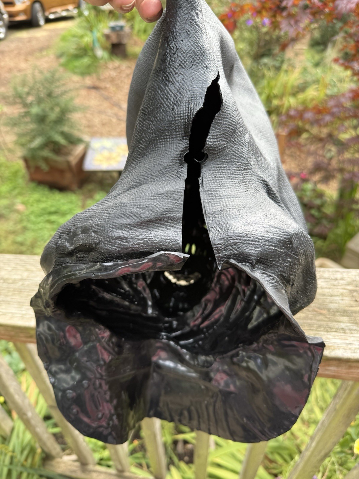 Grim Reaper Latex Halloween Mask 1997 The Paper Magic Group Adult Scary Full