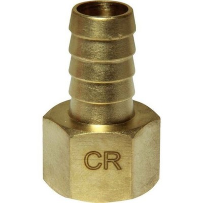 Maestrini DZR Straight Hose Tail (1/2'' BSP Female to 15mm Hose)