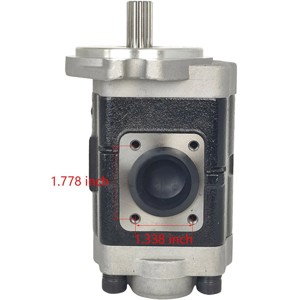 Hydraulic Pump 3C001-82203 for Kubota M5040 M5140 M5660 M6040 M6060 M7040 - Image 3 of 4