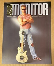 1996 Peavey Monitor Magazine Eddie Van Halen EVH Wolfgang Guitar Issue Vol 15 #1