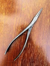 1930s Vintage 8 Length Utica 3-diamonds Duck Bill Pliers No. 31 Usa