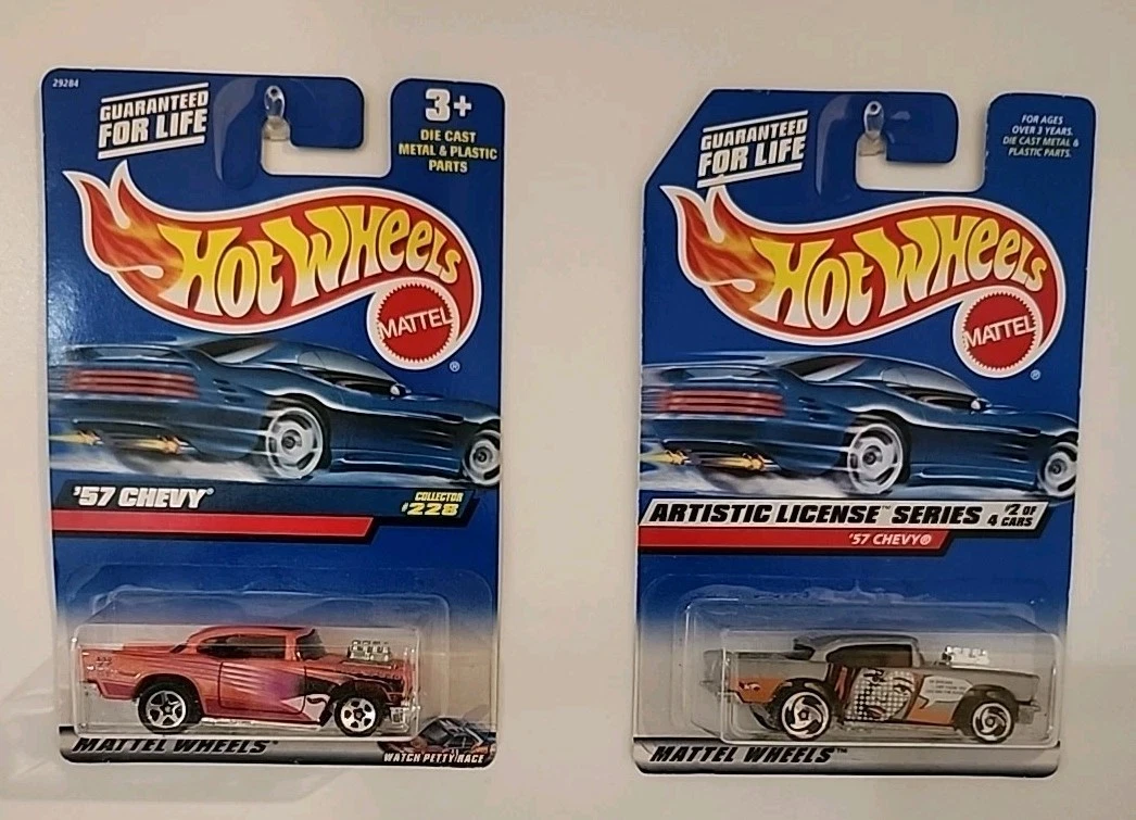 Hot Wheels Chevrolet 1957 Vehicle Year Vintage Manufacture Diecast