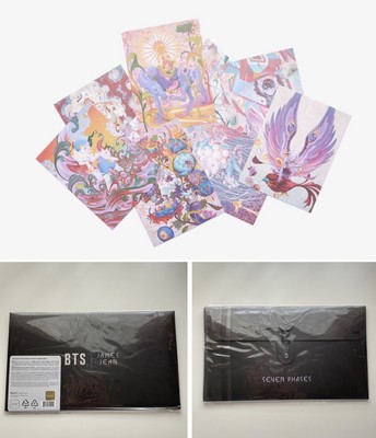 OVP Official BTS X James Jean Hybe insight Postcard SET PC Seven phases Postkart