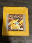 Pokemon Yellow Version Gameboy 1999 Tested Authentic With New Sticker 🔥