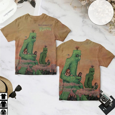 Dinosaur Jr Farm Album Cover 3D All Over Print Tee For Fan Gifts DT926