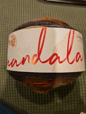 Brand new 590 yd ball Mandala Yarn 525 Centaur  Color-214R Lot-0923 #3 DK Lt 